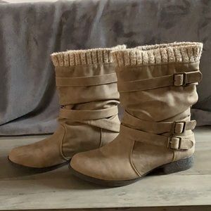 Tan Boots